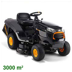 tracteur ejection arriere m125-97tc - mcculloch